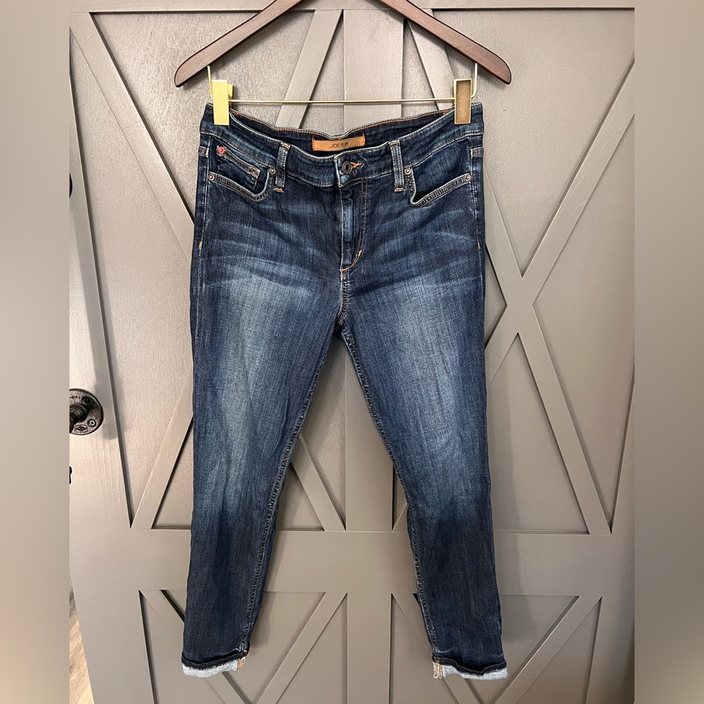 Joes Jeans the Markie crop/skinny crop, dark wash size 31